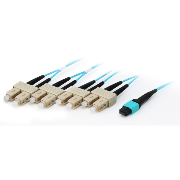 Cablu, Equip, Fibra optica, 3 m, Multicolor