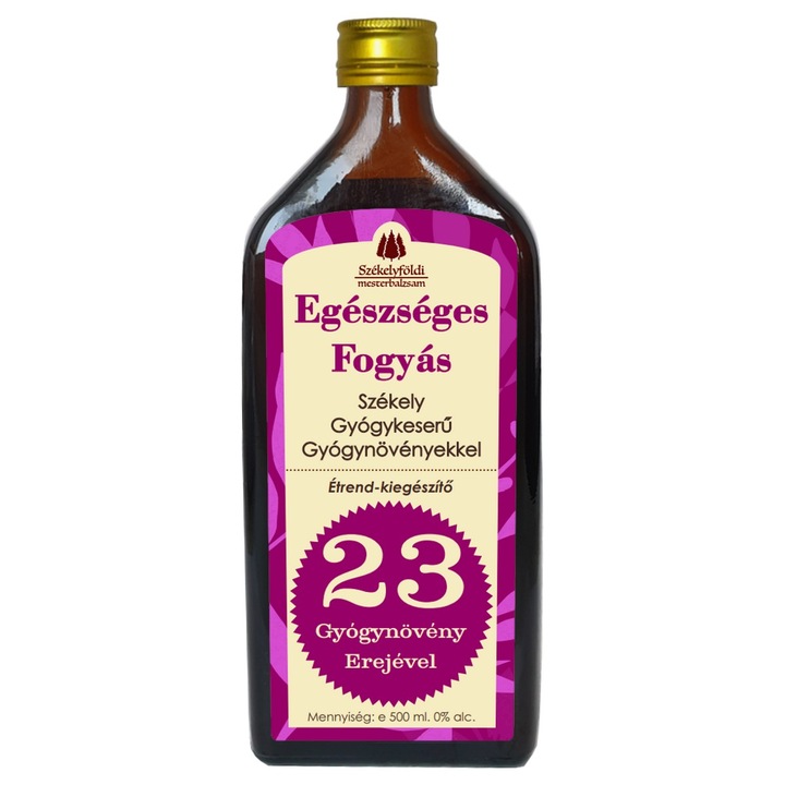 Egészséges Fogyás – Székely Gyógykeserű 500ml