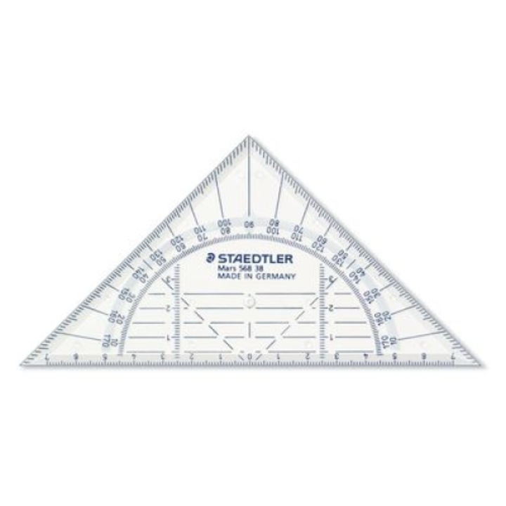 Echer, STAEDTLER, 16cm, Transparent
