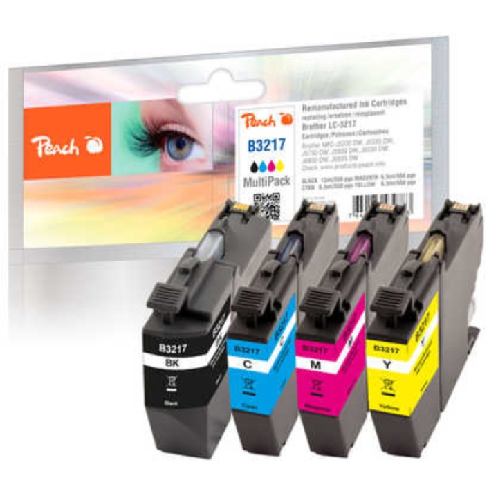 Pachet cartuse, Peach, Cerneala, Multicolor, Variabil