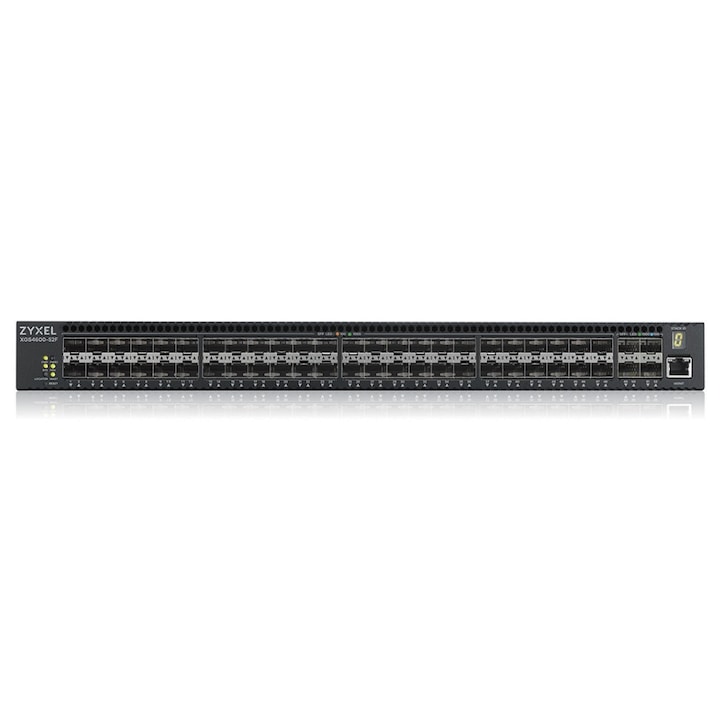 Суич, Zyxel, 32000 входа, 176 Gbit/s, черен