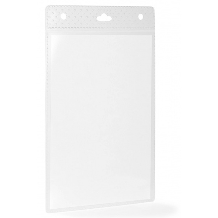 Set 20 folii protectie, rezistent, plastic, A6, transparent