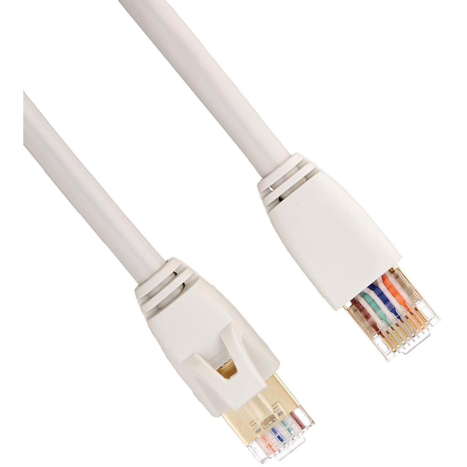 Cablu de Internet LAN 4.6m, CAT 7, mufat 2xRJ45, 8 fire x 0.4 mm ...