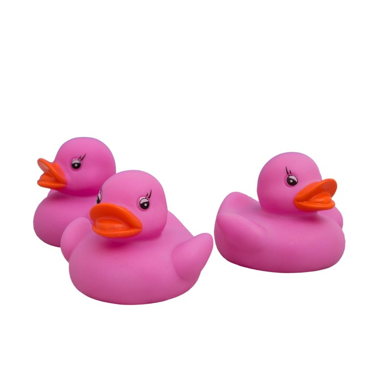 3 db LED-es fürdőjáték készlet 1001800, hüvelykujj, gumi, 3 év+, rózsaszín