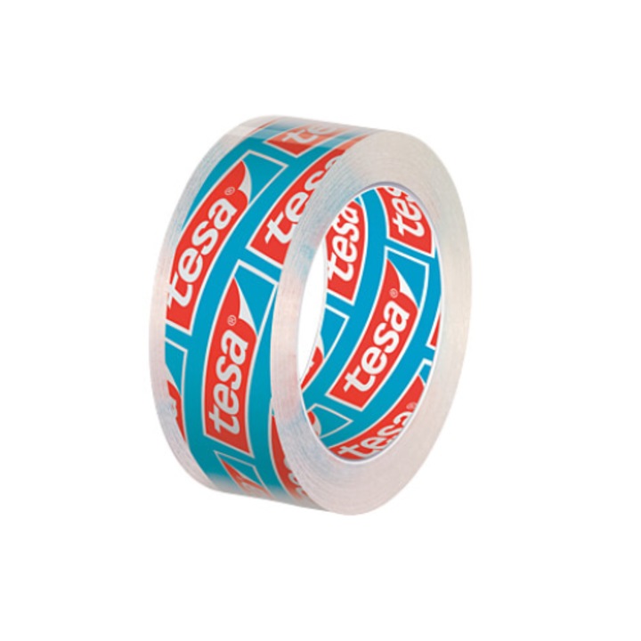 Banda adeziva, Tesa, Polipropilena, 10 mm x 15 m, Transparent