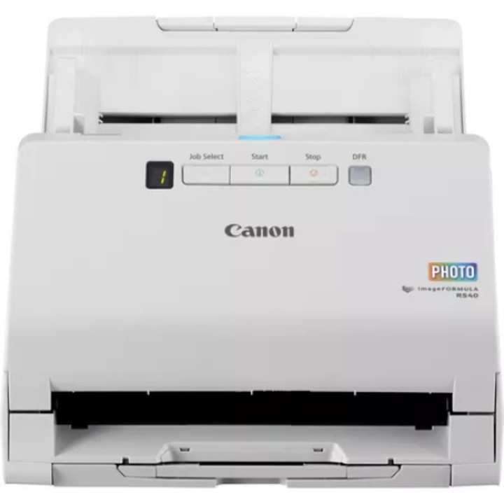 Scanner, Canon, Plastic, 600 x 600 DPI, Alb