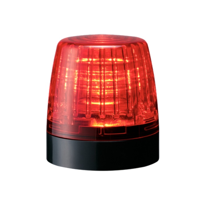 Lampa cu semnal LED, Patlite, 56 mm, 24V, Rosu