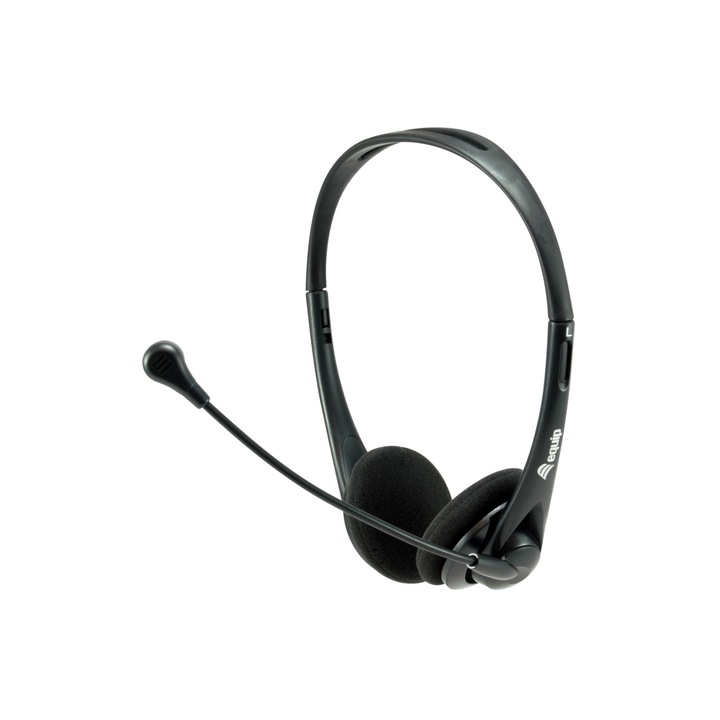 Casti PC, Equip, Stereo, Office, Negru
