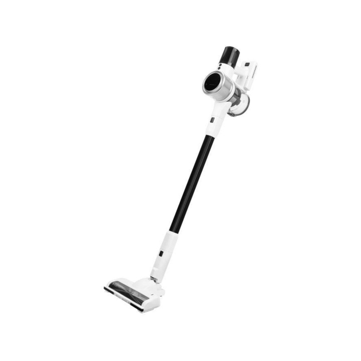 Ръчна прахосмукачка, Emerio, 2000 mAh, HEPA филтър, Бяла