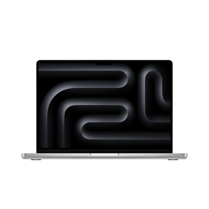 Apple MacBook Pro, 14" kijelző, Apple M3, 3024x1964p, 8 GB, 1 TB, ezüst