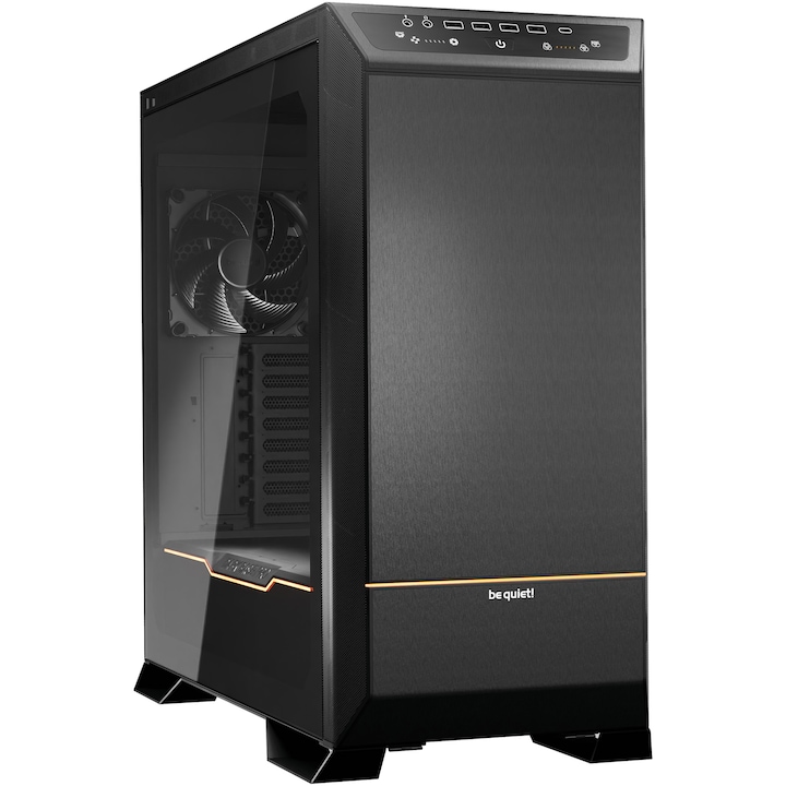 Компютърна кутия be quiet! DARK BASE PRO 901, Full Tower, ATX, Без захранващ блок, ARGB осветление, Черен