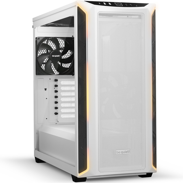 Компютърна кутия be quiet! SHADOW BASE 800, Middle Tower, ATX, Без захранващ блок, ARGB осветление, Бял