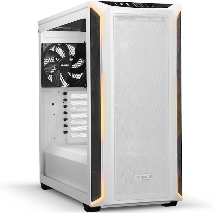 Компютърна кутия be quiet! SHADOW BASE 800, Middle Tower, ATX, Без захранващ блок, ARGB осветление, Бял