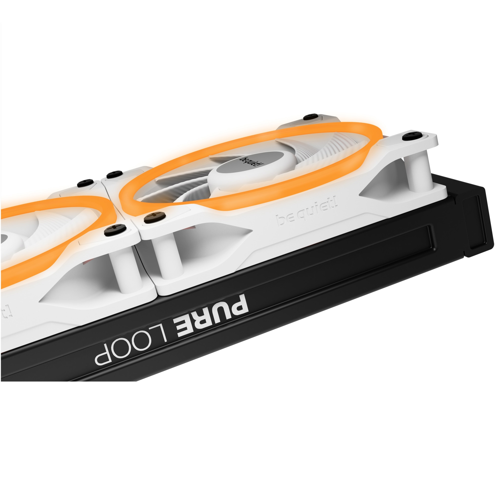 Ventilator be quiet! LIGHT WINGS White 140mm PWM high-speed Triple-Pack ...