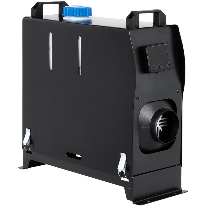 Incalzitor stationar diesel Vevor LCD all-in-one 8 kW, alimentare 12V DC, Telecomanda, consum 0.1-0.24 l/h, Rezervor 5 l, 39 x 15.3 x 41.5 cm