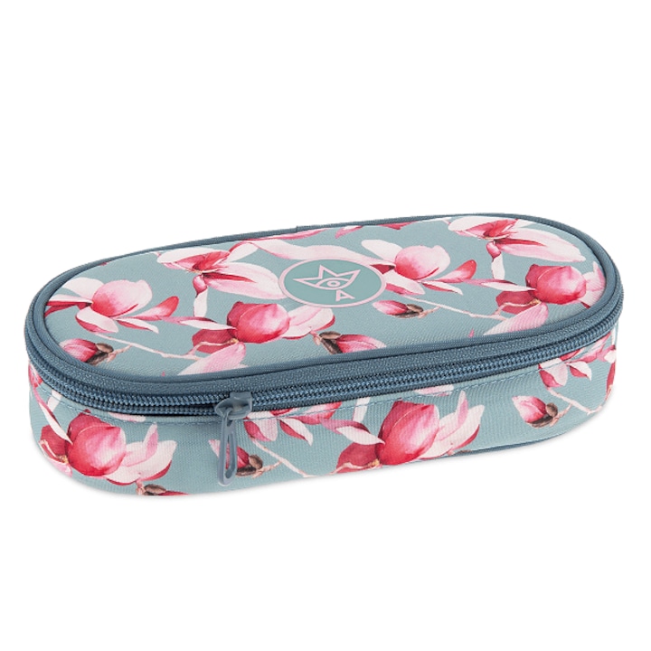 Ars Una ovális tolltartó nagy - Rosy Magnolia II