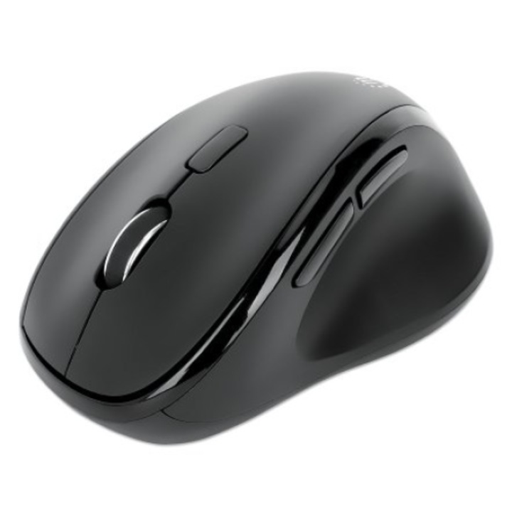 Mouse, Manhattan, 1600 dpi, Negru