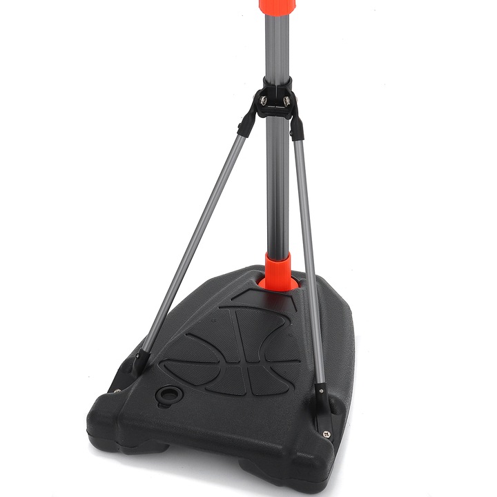 Комплект за баскетбол с електронен дисплей "Likesmart Electronic Basketball", баскетболна топка, помпа, регулируема височина, 170 см