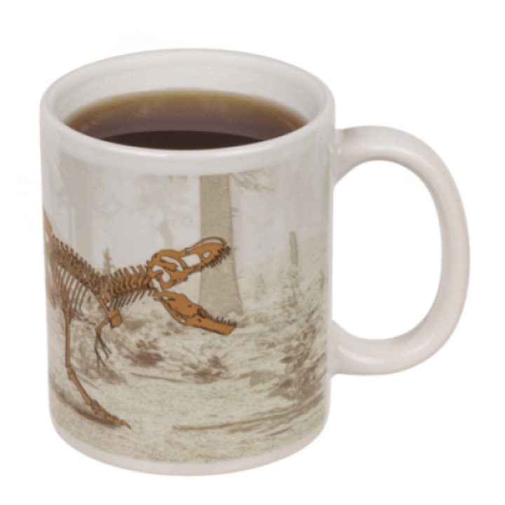 OEM Magic Trex dinoszaurusz bögre változó szín!, színes