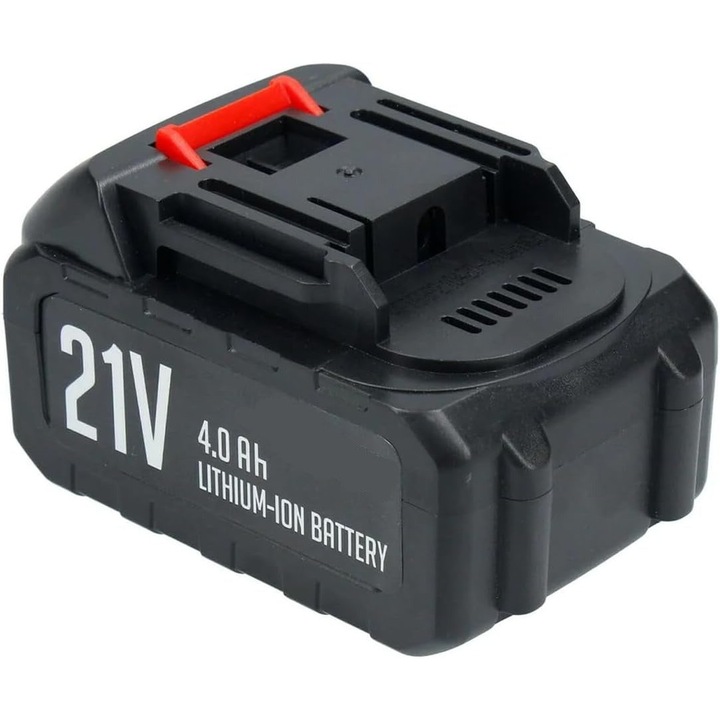 Akkumulátor, Fúrógéphez, 4AH, 21V, Lítium, Fekete