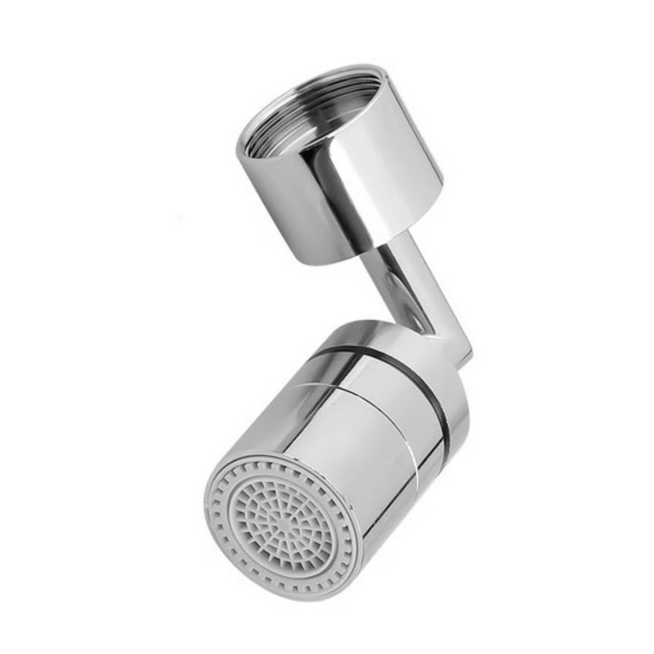 DAVIDAMI CONCEPT® mosogató csaptelep hosszabbító adapter állítható karral és víztakarékos 2 üzemmóddal, rozsdamentes acél