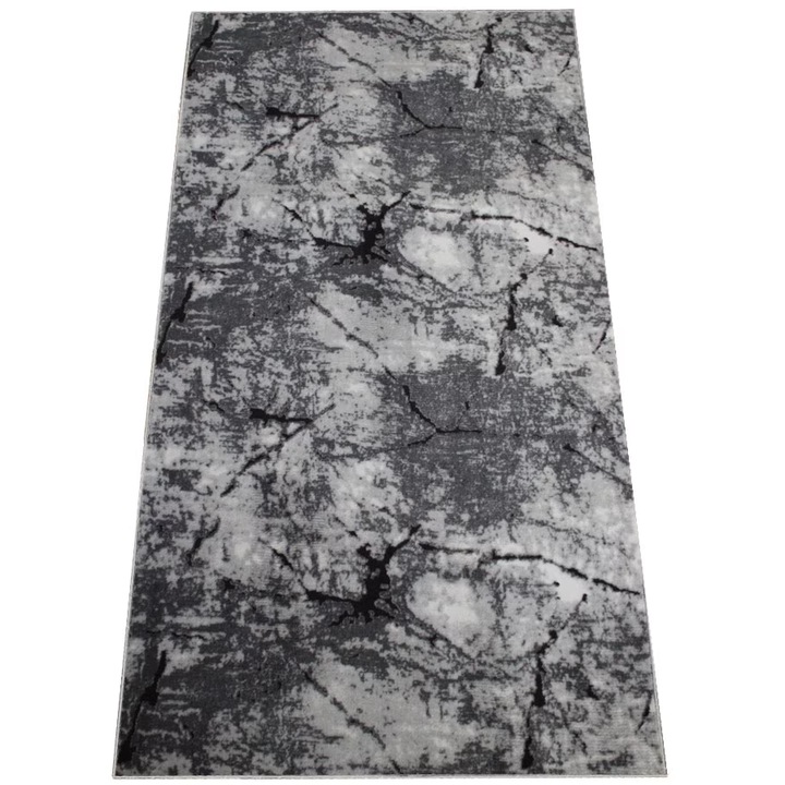 Traversa antiderapanta Festonata Julia, Gri, 4090, 80cm latime cu 200cm lungime