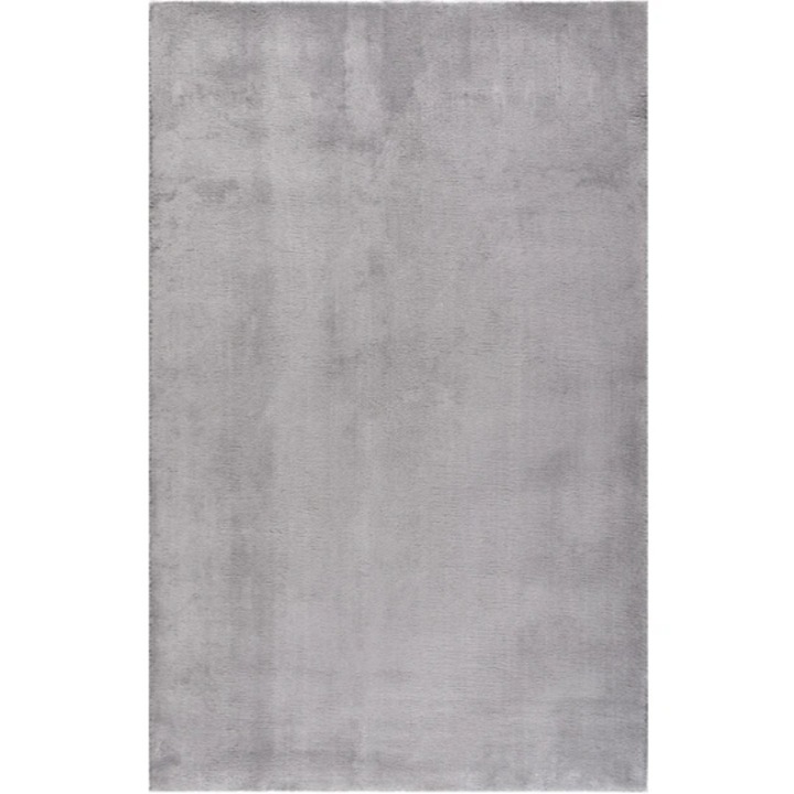 Traversa Antiderapanta Pufoasa, Gri, Surfilata, 100cm x 600cm
