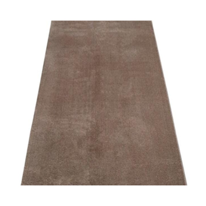 Traversa Antiderapanta Pufoasa, Maro, Surfilata, 80cm x 550cm