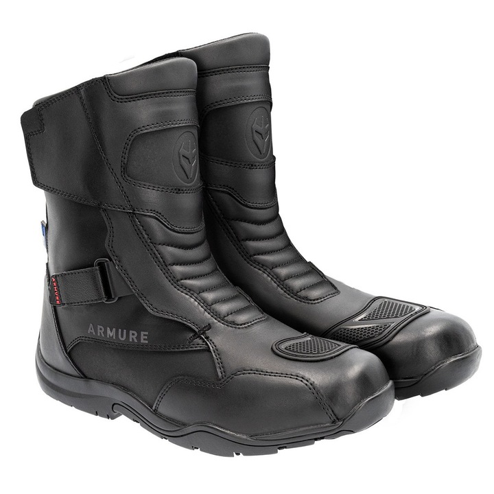 Cizme moto waterproof din piele Armure Amer marimea 44