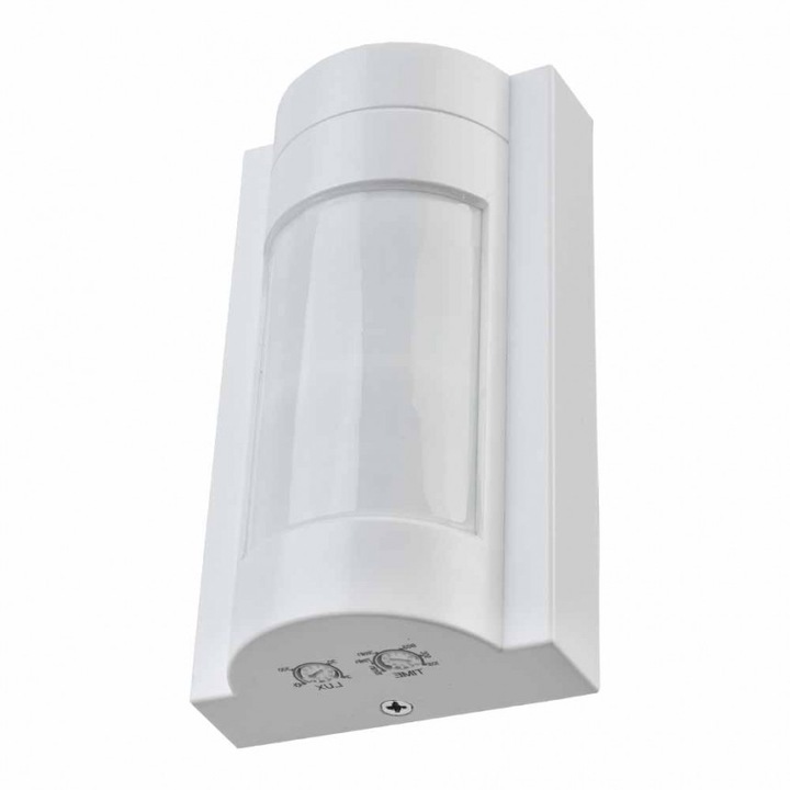 Сензор за движение Lightex Anti Pet, 120', max.12м, IP65, Бял