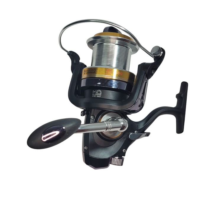 Mulineta YT 7000, Baitrunner, 9 +1 rulmenti, tambur de rezerva din grafit, capacitate tambur fir de 0.30 - 490 metri
