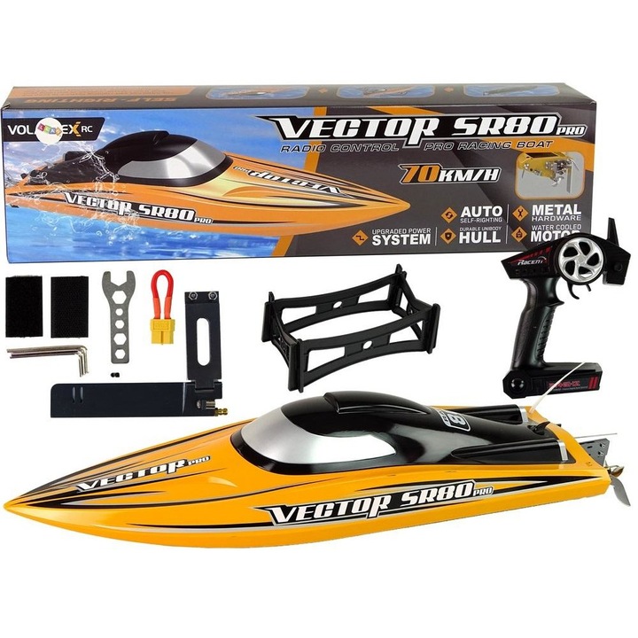 Моторна лодка leantoys, 14+ годинил Жълт