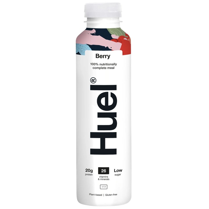 Supliment alimentar, HUEL, Plastic, Fructe de padure, Multicolor