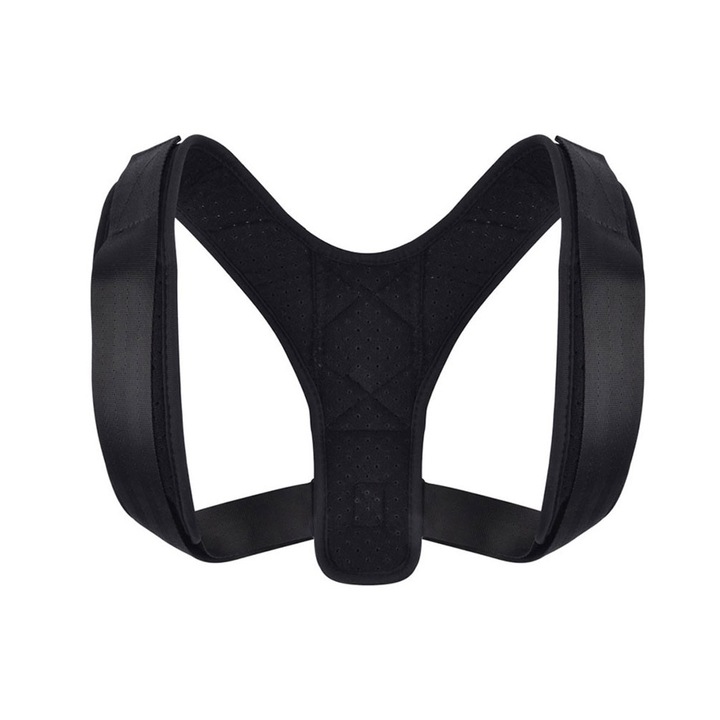 Aparatoare cu functie pentru indreptare Spate Neo™, Marime Reglabila, unisex, Negru