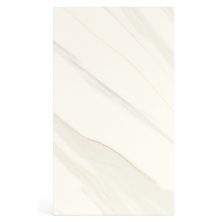Set 10x Tapet Marmura, AT PERFORMANCE®, suprafata acoperire 1.8 mp, autoadeziv, waterproof, usor de montat, design modern, 30x60 cm, alb linii