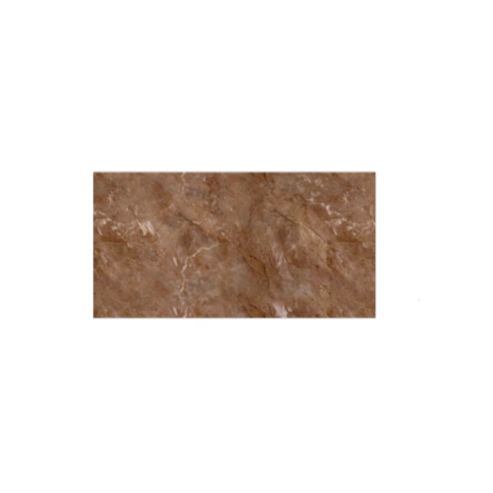 Set 10x Tapet Marmura, AT PERFORMANCE®, suprafata acoperire 1.8 mp, autoadeziv, waterproof, usor de montat, design modern, 30x60 cm, maro inchis