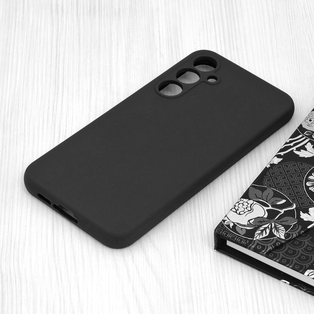 Husa pentru Samsung Galaxy A55 5G - Techsuit Soft Edge Silicone - Black