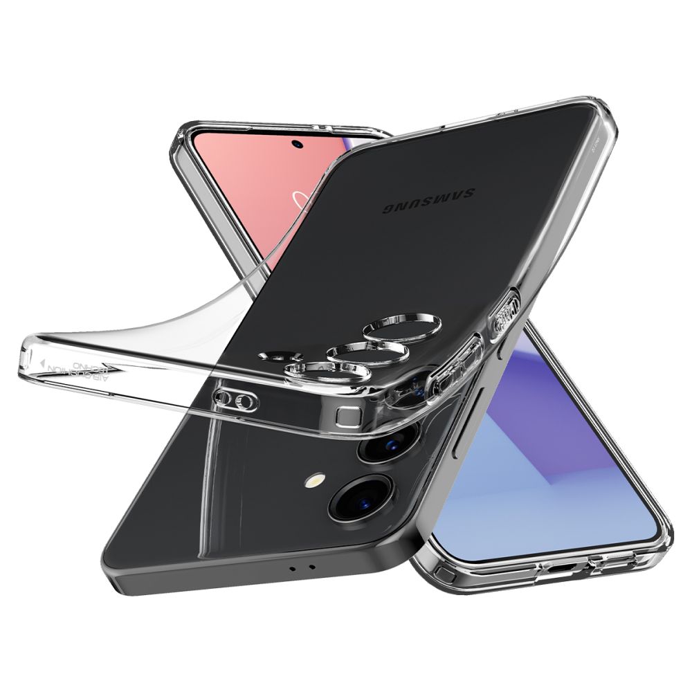 Carcasa Spigen Liquid Crystal compatibila cu Samsung Galaxy S24 Plus Crystal Clear
