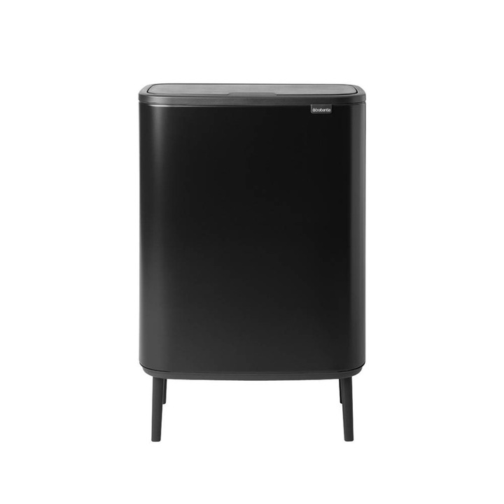 Kuka Brabantia Bo Touch Hi 60L - matt-fekete