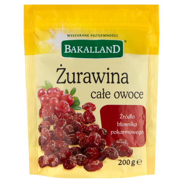 Merisoare BAKALLAND, fructe intregi, 200g