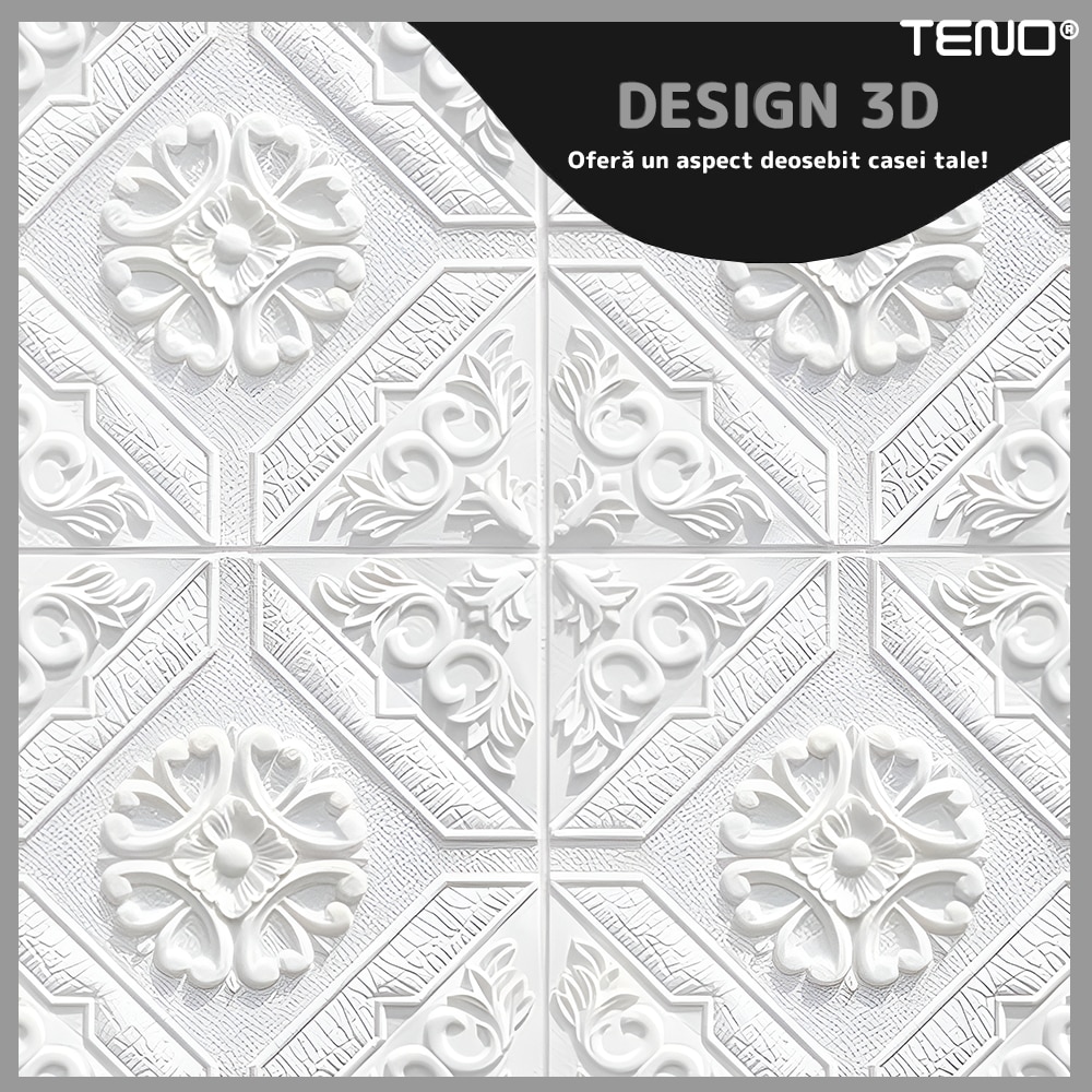 Комплект от 30x 3D Teno® тапети, покриваща повърхност 14,7 кв.м ...