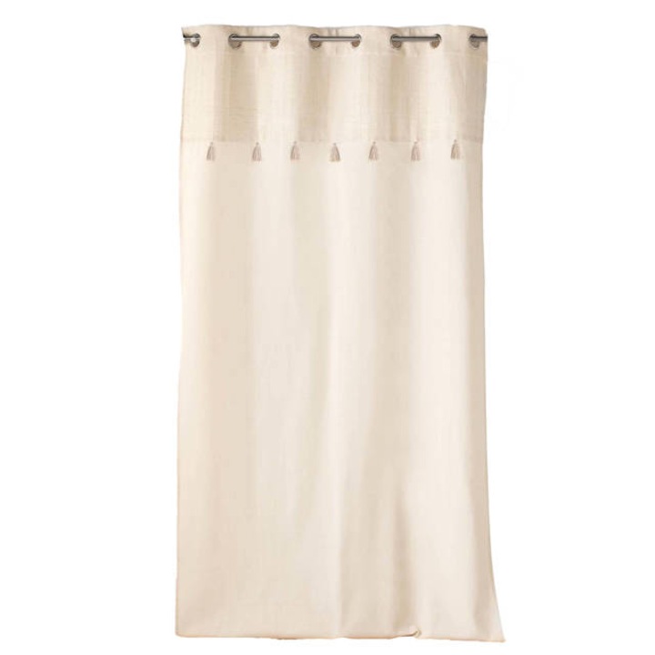 Бохо перде с пискюли, IZIGOLD, 140 х 240 см