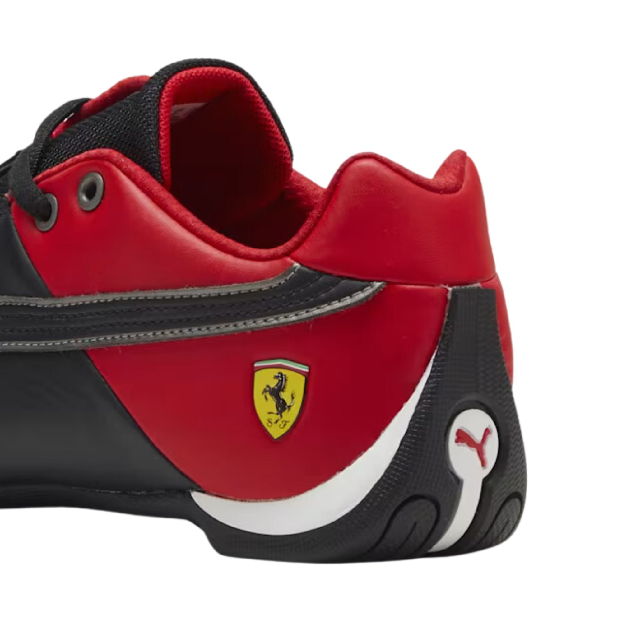 Pantofi sport barbati Puma Ferrari Future Cat Piele ecologica Negru Rosu 44.5EU