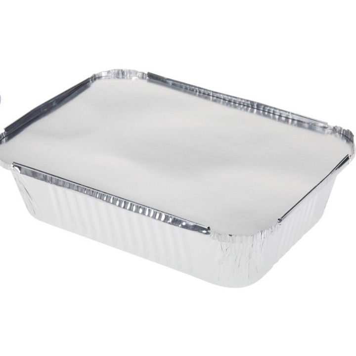 Set 4 tavi de copt, EH Excelent Houseware, 5X19X7 cm, Argintiu