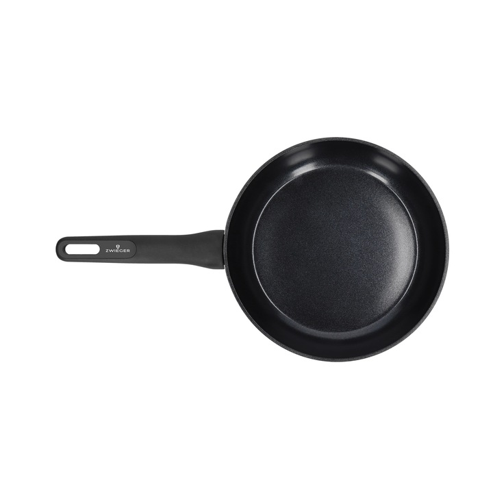 Serpenyő, Zwieger, 24 cm, Fekete