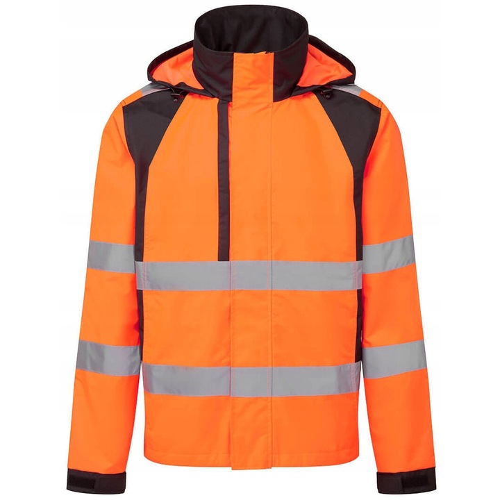 Jacheta impermeabila de lucru, Portwest, Poliester, Portocaliu, 2XL