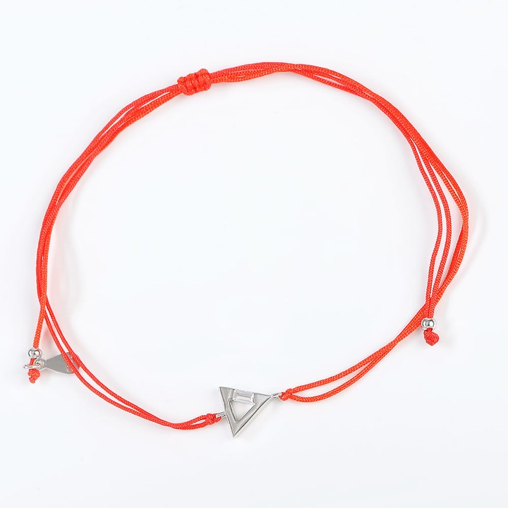 Bratara martisor cu pandantiv triunghi, Meli Melo Paris
