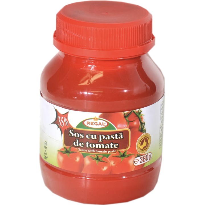 Sos cu Pasta de Tomate, 3 x 380 g, Regal
