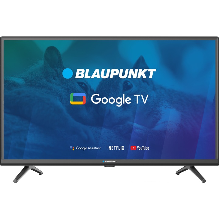 Телевизор Blaupunkt 32HBG5000S, Google TV, SMART LED, 81 см, HD Ready, Dolby Audio