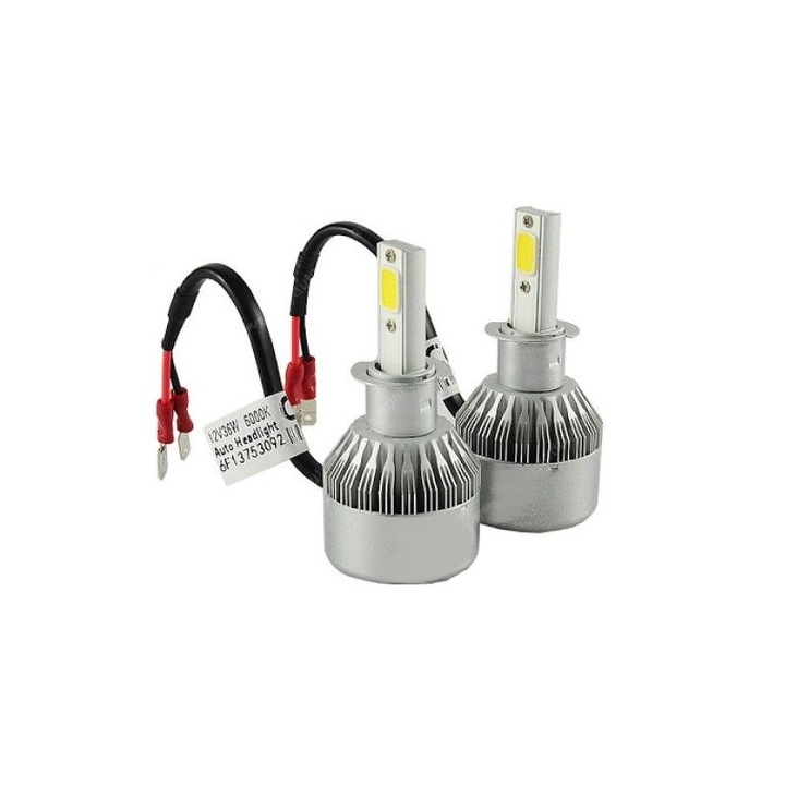 Set 2 becuri LED, Argintiu